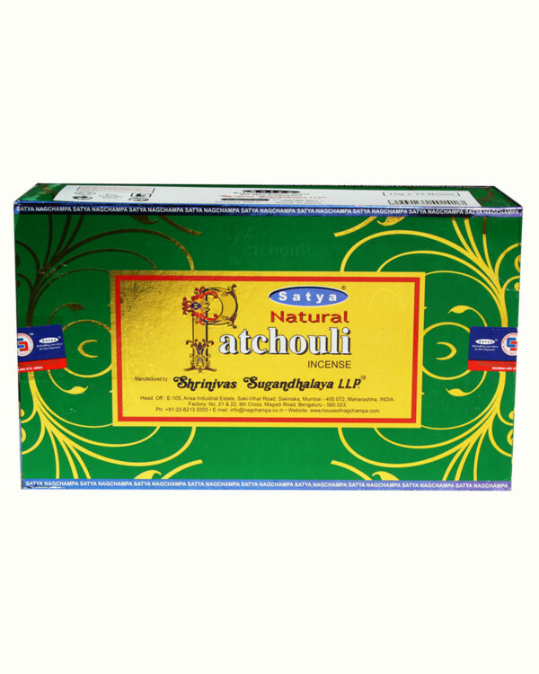 INCENSI SATYA PATCHOULI (conf 12 box x 15 gr.)