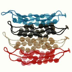 BRACCIALETTI CON CERCHIETTI DI MADREPERLA
