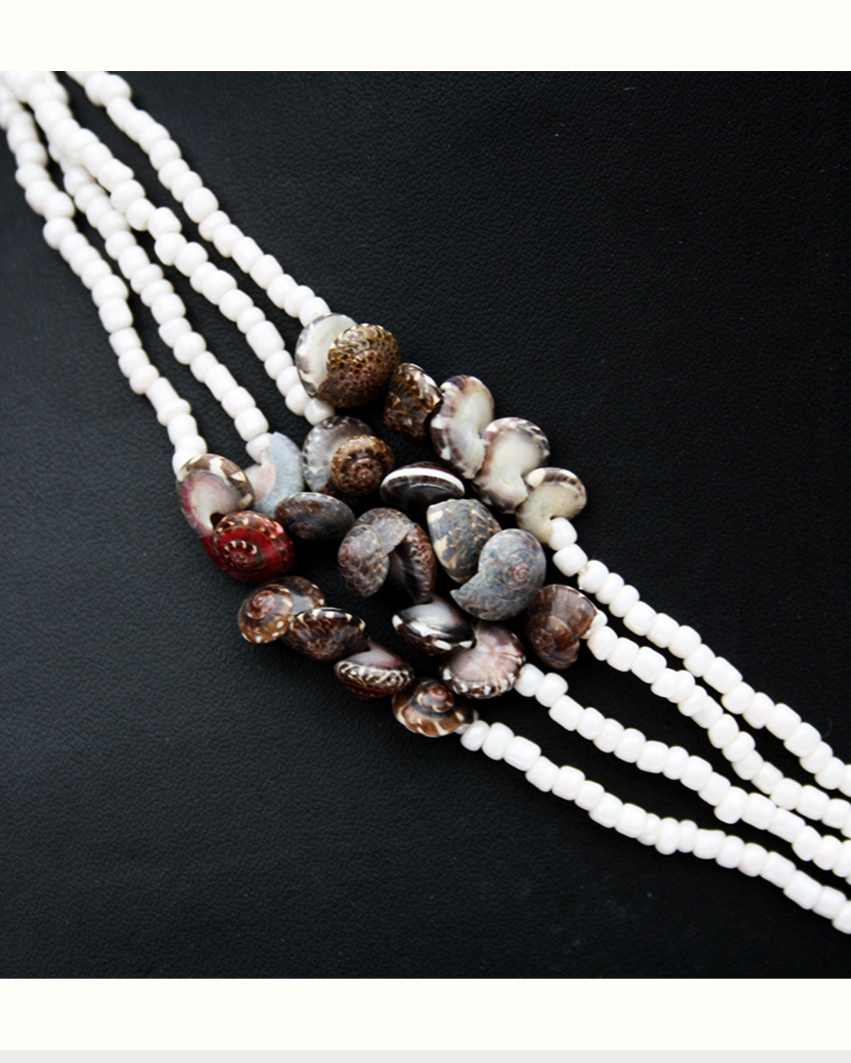 Collana Bohémien A Strati Con Perline E Ciondolo Stella Marina, Girocollo Donna Handcess, Unica, Stile Spiaggia E Vintage, Regalo Ideale