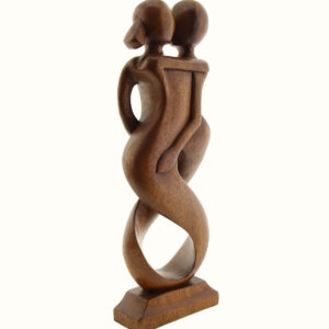 STATUE KISSING ABBRACCIATI CM 30