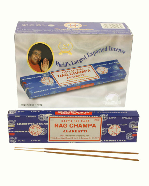 INCENSI SATYA NAGCHAMPA SAI BABA (12 box x 40 gr. )