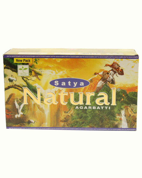 INCENSI SATYA NATURAL (12 box x 15 gr. )