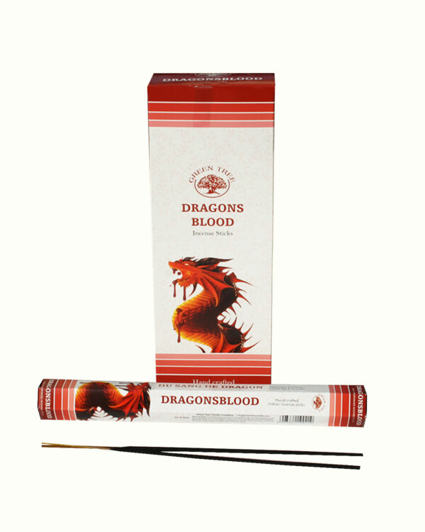 INCENSI GREEN TREE DRAGON'S BLOOD (conf. 6 p. x 20 sticks)