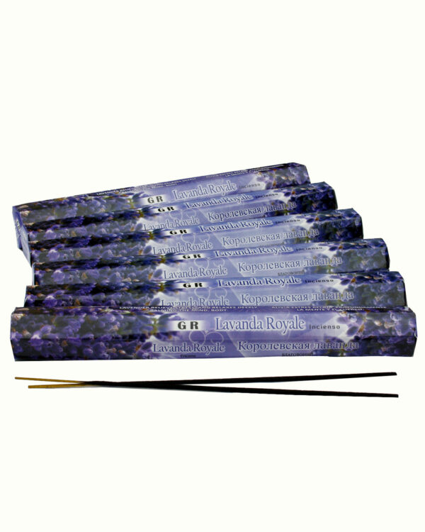 INCENSI LAVANDA (marche assortite) ( 6 p. esag. X 20 sticks )