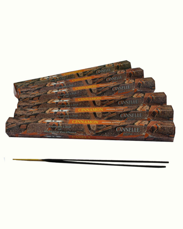 INCENSI CANNELLA (marche assortite) ( 6 p. esag. X 20 sticks )