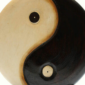 TAO IN LEGNO CON PIEDISTALLO