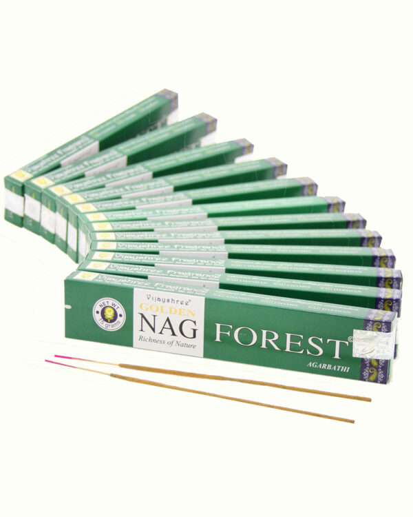 INCENSI GOLDEN NAGFOREST (conf. 12 pacch. X 15 gr)