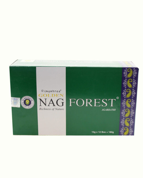 INCENSI GOLDEN NAGFOREST (conf. 12 pacch. X 15 gr)