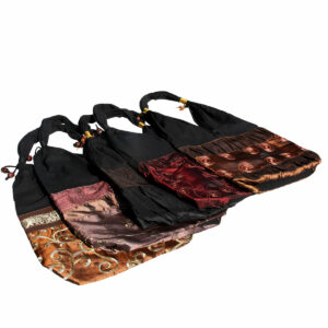 BORSA MONACO THAI IN RASO DECORATA
