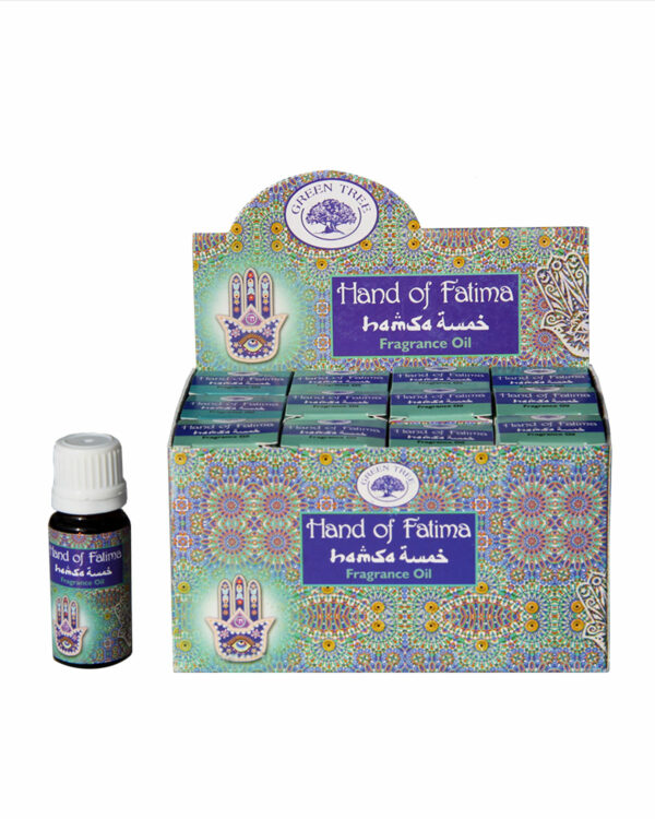 OLIO ESSENZIALE GREEN TREE HAND OF FATIMA (conf 12 bottigliette x 10 ml)