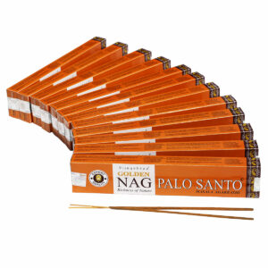 INCENSI GOLDEN NAG PALO SANTO (conf. 12 pacch. X 15 gr)