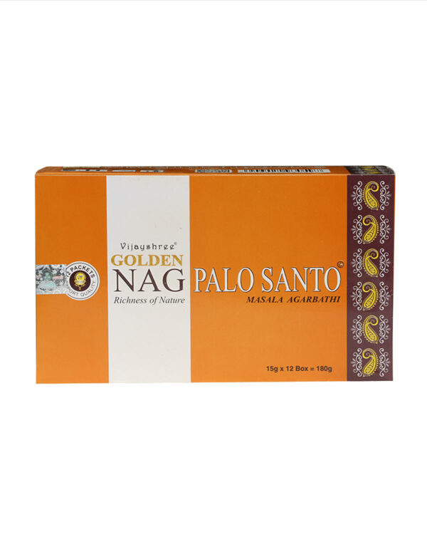 INCENSI GOLDEN NAG PALO SANTO (conf. 12 pacch. X 15 gr)