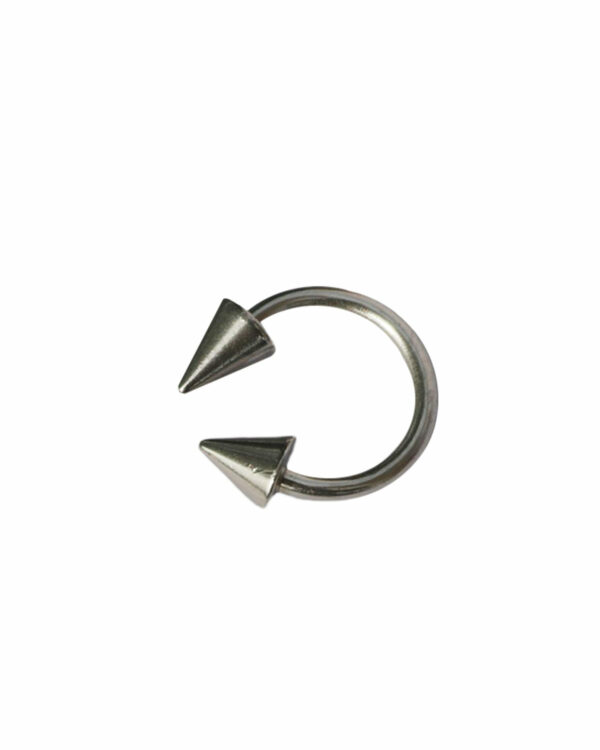 PIERCING SEPTUM IN ACCIAIO CHIRURGICO CON PUNTE MM 1,2