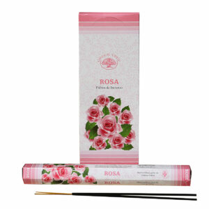 INCENSI GREEN TREE ROSA (conf 6 pacch esag x 20 sticks)