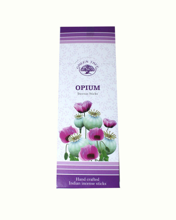 INCENSI GREEN TREE OPIUM (conf 6 pacch esag x 20 sticks)