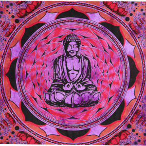 COPRILETTO SINGOLO BUDDHA SUL LOTO