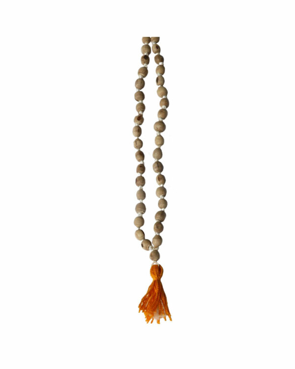 COLLANA MALA IN TULASI NATURALE 108 GRANI