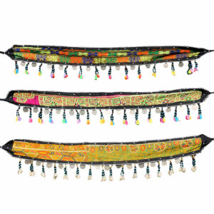 CINTURE TRIBAL AFGANE CON CONCHIGLIE