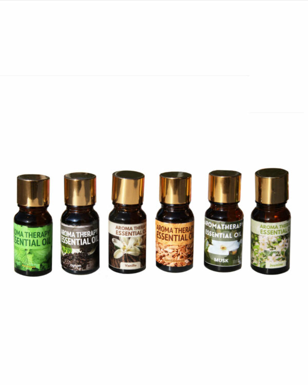 OLI ESSENZIALI PER AROMATERAPIA E SPA (6 pz x 10 ml)