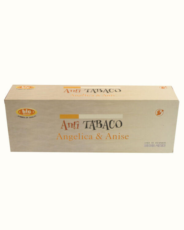 INCENSI  ANTITABACCO  (marche assortite) ( 6 p. esag. X 20 sticks )