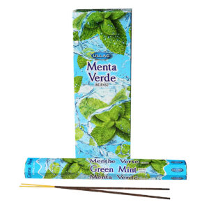 INCENSI  MENTA VERDE ( (6 p. esagonali x 20 sticks )