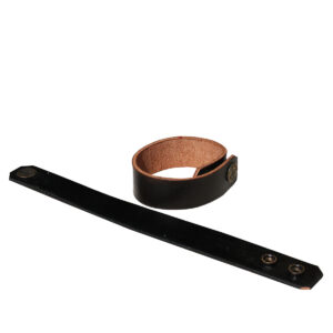BRACCIALETTI IN CUOIO A FASCIA LISCI