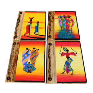 AGENDA GRANDE IN BAMBOO E CORTECCE AFRIKA