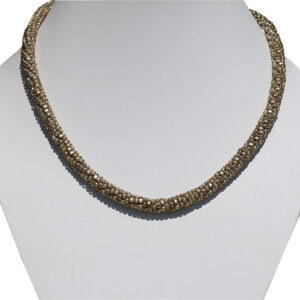 COLLANE GIROCOLLO TORCHON IN OTTONE BREIL