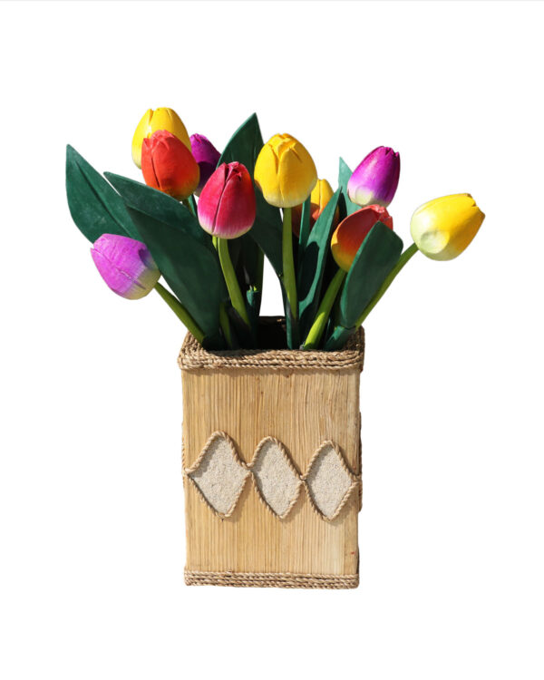 TULIPANO MEDIO IN LEGNO