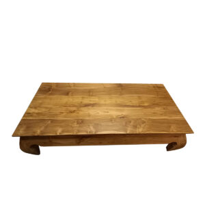 TAVOLO STILE OPIUM IN  LEGNO DI TEAK RETTANGOLARE GRANDE