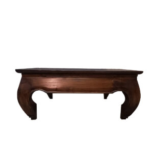 TAVOLO STILE OPIUM IN LEGNO DI TEAK QUADRATO