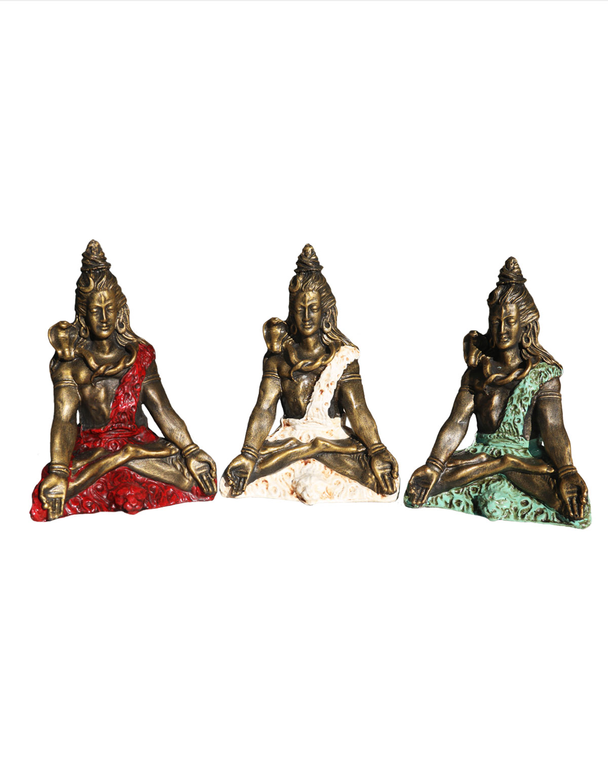 3279_1 STATUA IN RESINA SHIVA CM 25