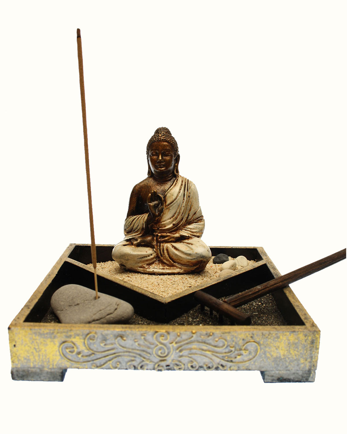 6474 GIARDINO ZEN QUADRATO CON DIVINITA'