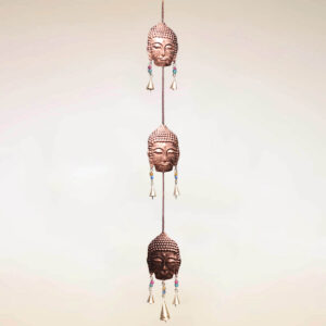 CAMPANA DEL VENTO IN RAME ANTICHIZZATO CASCATA DI BUDDHA