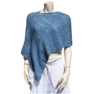 PONCHO IN LANA MELANGE