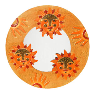 SPECCHI ROTONDI CON SOLI AZTECHI CM 50