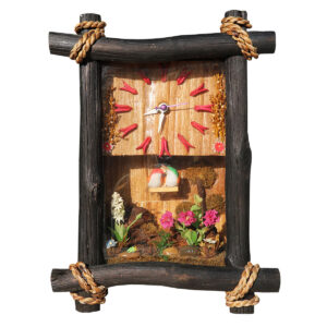 OROLOGI DA PARETE RETTANGOLARI IN LEGNO CON CORDA