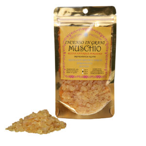 INCENSO IN GRANI MUSCHIO EGIZIANO LINEA PROFUMI PREZIOSI ( gr. 40 )