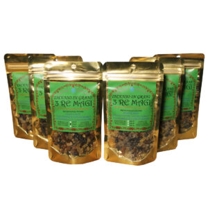 INCENSO IN GRANI 3 RE MAGI LINEA PROFUMI PREZIOSI  (6 p.oro x gr. 40 )