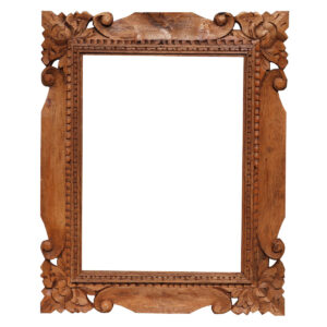 CORNICI IN LEGNO INTAGLIATE FIORI O GEOMETRIE GRANDI