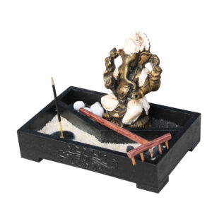 GIARDINO ZEN RETTANGOLARE CON DIVINITA'