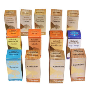 OLI ESSENZIALI NATURALI GUSTI ASSORTITI  ( conf. di  6 bottigliette x 10 ml )