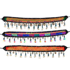 CINTURE TRIBAL AFGANE CON CONCHIGLIE