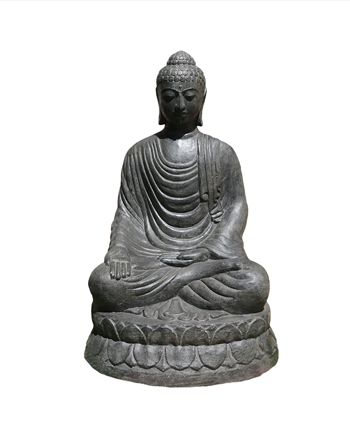 4835 STATUA BUDDHA IN PIETRA M 1