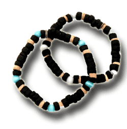 BRACCIALETTI COCO COLOR CON OCCHIO DI GATTO